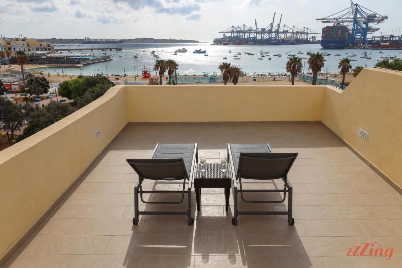 Luxurious Duplex Seafront Apt W Amazing Sea Views Birżebbuġa 외부 사진